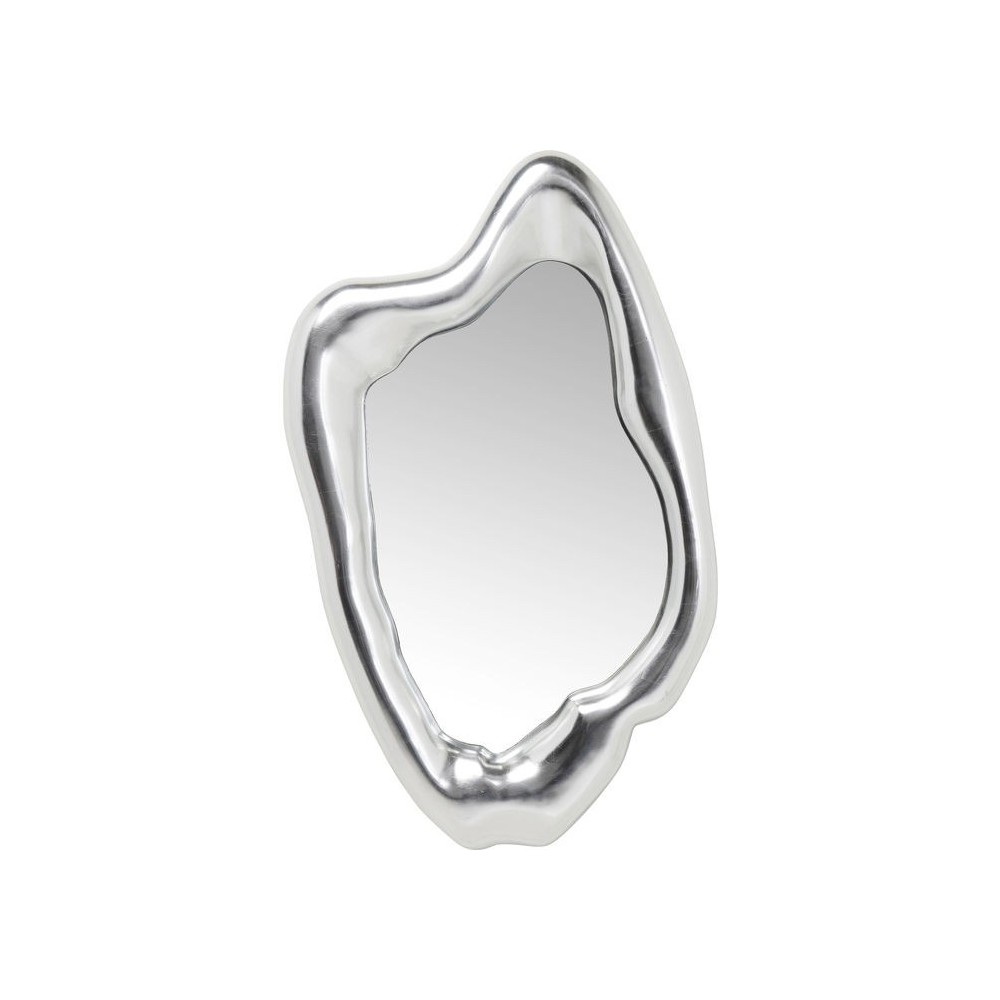 Miroir design oval aluminium DROPS