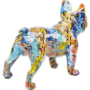 Statue chien debout 31cm STREET-ART