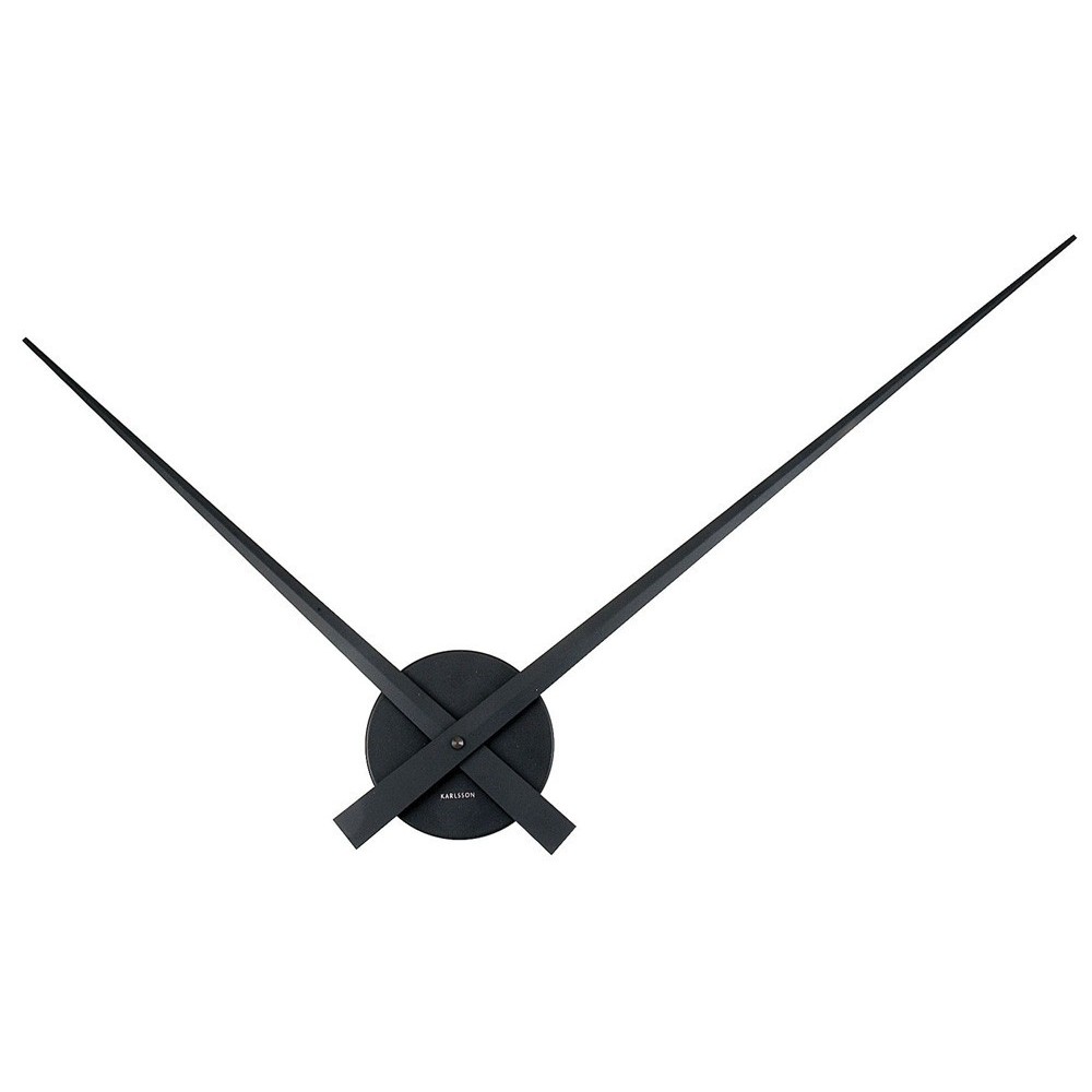 Reloj aguja Karlsson negro Diam.90cm