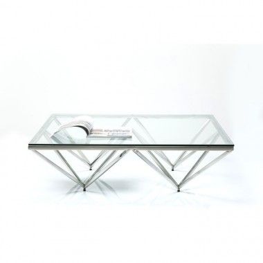 TABLE BASSE CARRE NETWORK KARE DESIGN 105 X 105