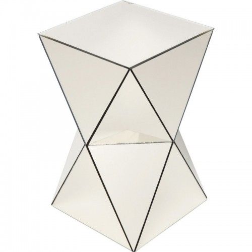 Table d'appoint triangle champagne LUXURY