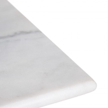Mesa bistro rectangular de mármol 100 cm AXEL