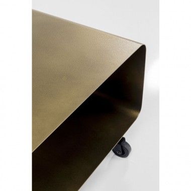 LOUNGE lacquered bronze TV cabinet