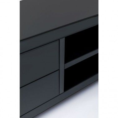 Full metal gray TV cabinet 140cm LUXURY