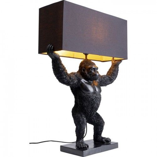 Lampe à poser gorille noir KINGKONG