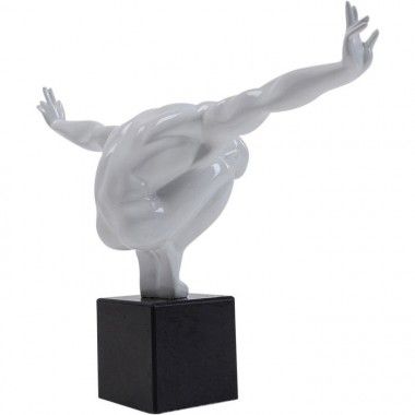 Estatua de atleta masculino blanco ATHLET
