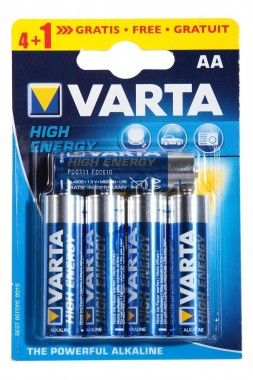 Alkaline batterijen LR6 AA "4+1 Gratis" VARTA - 4