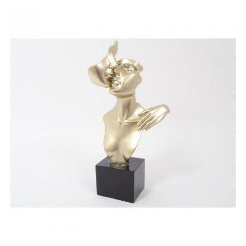 Estatua beso oro doble cara 38 cm CONSTANTIN