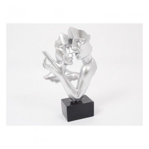 Statua danzante in argento double face 38 cm COSTANTINO