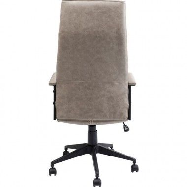 LABORA beige bureaustoel met hoge rugleuning