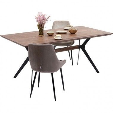 Downtown WALNUT dining table 220x100 cm Kare design