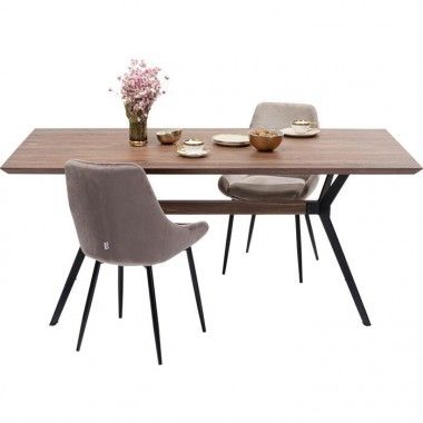 Downtown WALNUT dining table 220x100 cm Kare design