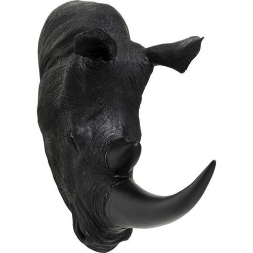 Tête de Rhinocéros déco antique BLACK