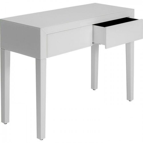LUXURY gray tinted mirrored glass console