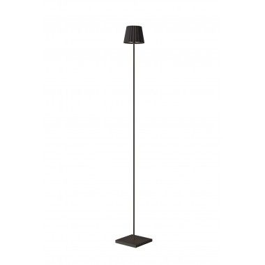 Lámpara de pie de exterior negra diseño Grande TROLL