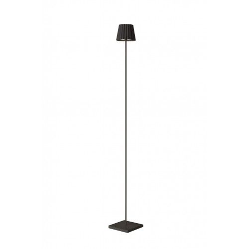 Lámpara de pie de exterior negra diseño Grande TROLL