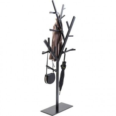 TECHNICAL schwarzer Designer-Garderobenbaum 200 cm