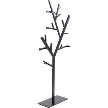 TECHNICAL black designer coat rack tree 200 cm