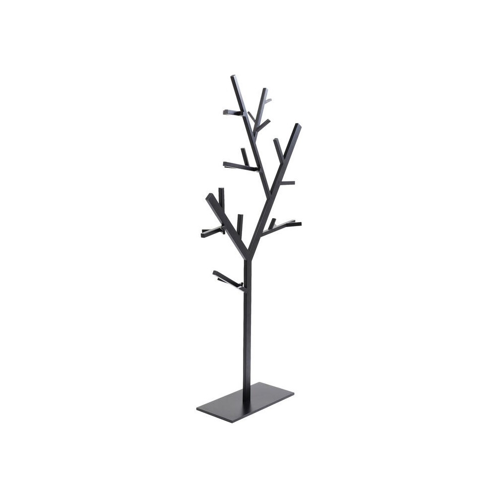 Arbre porte-manteau design noir TECHNICAL 200 cm