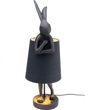 Lampada coniglio nero RABBIT