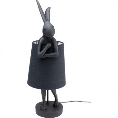 Lampada coniglio nero RABBIT