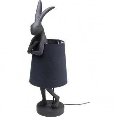 Lámpara conejo negro RABBIT