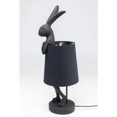 Lampada coniglio nero RABBIT