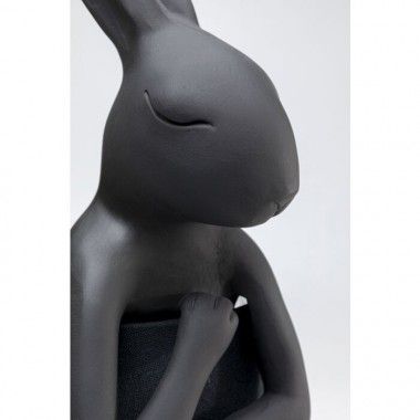 Lámpara conejo negro RABBIT