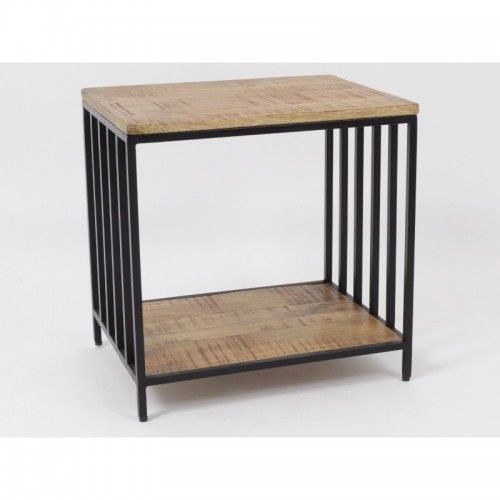 ABISKO wooden rectangle end table