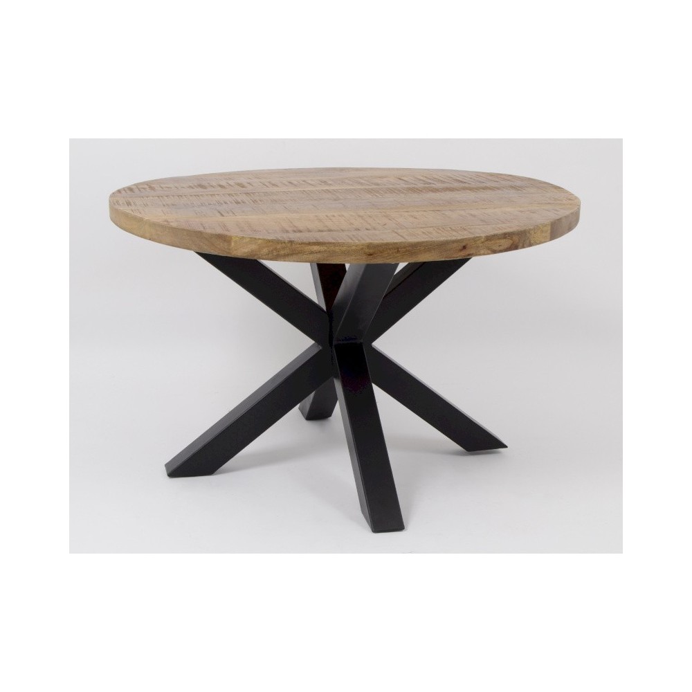 Table basse ronde bois ABISKO 60cm