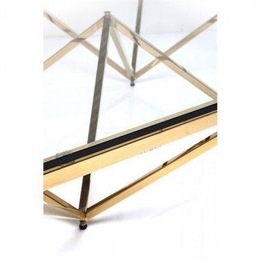 Golden coffee table Kare design NETWORK