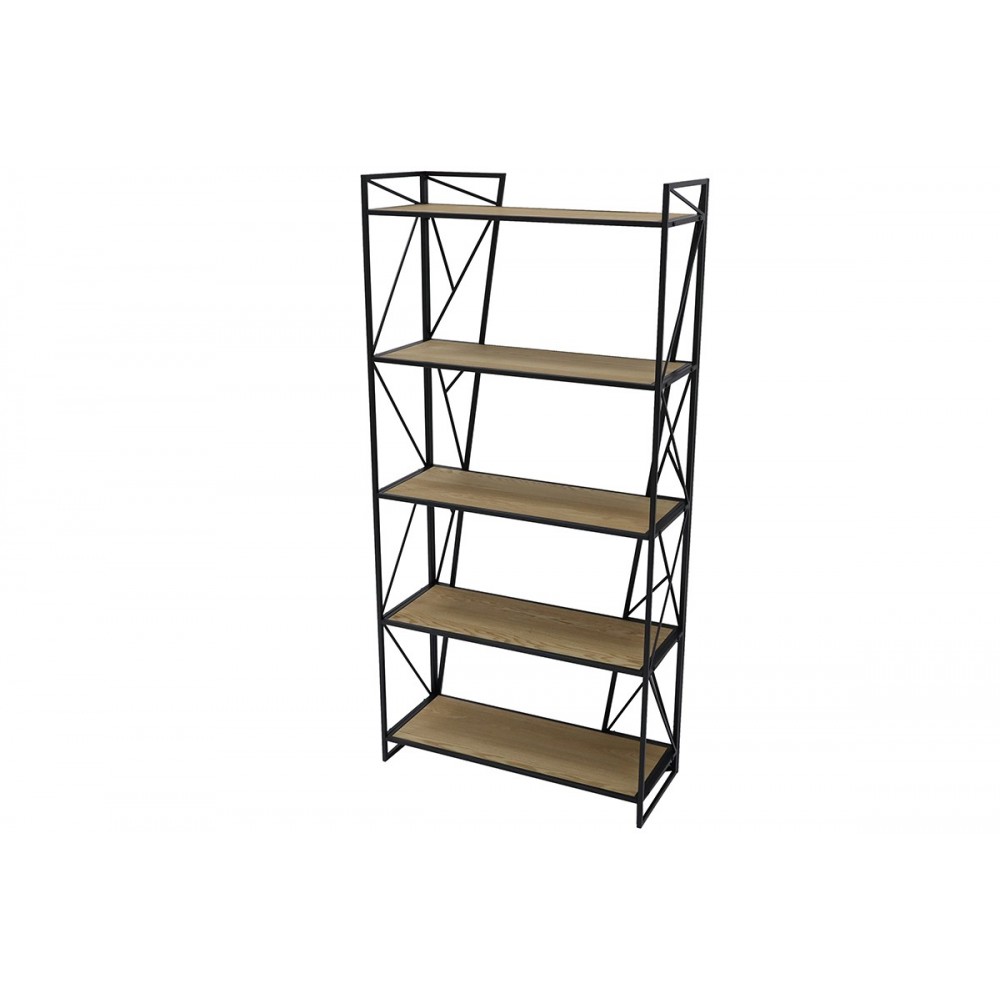 Mensola 165 cm legno/metallo STELLA