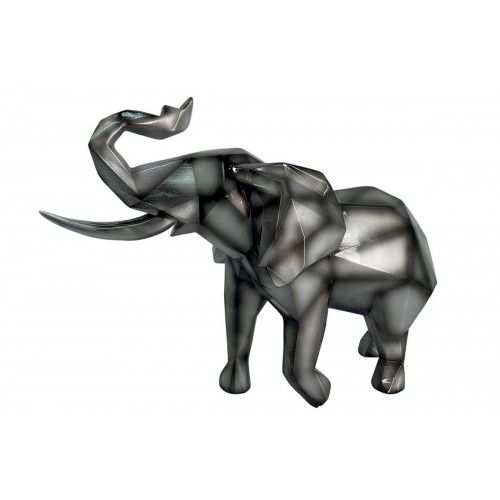 Elephant origami gris antracita VITAMINE