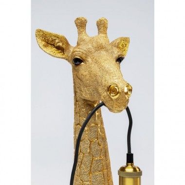 Golden giraffe animal lamp 50cm LA GIRAFE