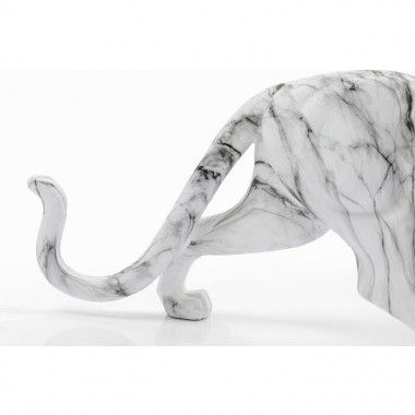 Decoro in marmo Leopardo 95 cm LEOPARDO