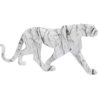 Decoro in marmo Leopardo 95 cm LEOPARDO