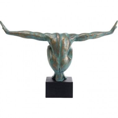 Estatua antigua de atleta masculino 100cm ATLETA