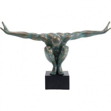 Estatua antigua de atleta masculino 100cm ATLETA