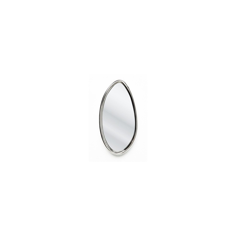 MIROIR DESIGN OVAL ALUMINIUM DROPS KARE DESIGN