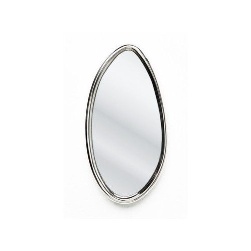 Specchio ovale in alluminio DROPS Kare Design riferimento 77732 - Loft  Attitude