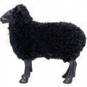 Decorative black sheep figurine 48cm THE SHEEP