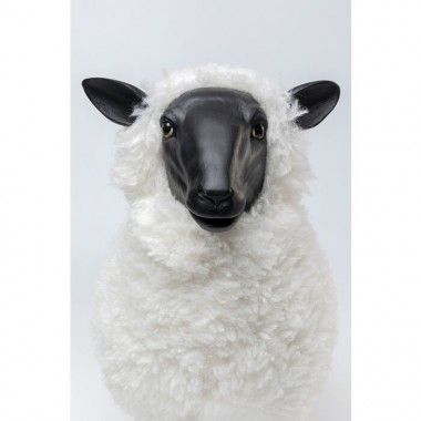 Figurine décorative mouton blanc 48cm LE MOUTON