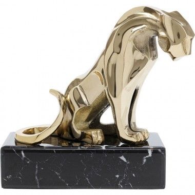 Figurine décorative lion marbre 34cm LION