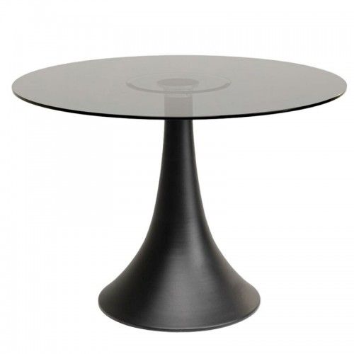 Zwarte tafel 110cm tulp GRANDE POSSIBILITA
