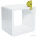 Table CUBE blanche