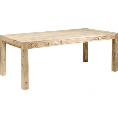 Table à manger en bois clair 200cm PURO