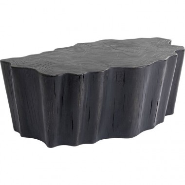 Table basse souche d'arbre noire 119cm