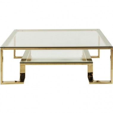 Tavolino dorato 120 cm RUSH
