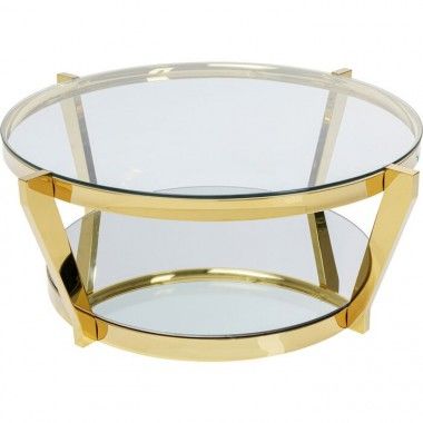 Gold coffee table 90cm MONOCOLO