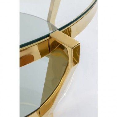 Gold coffee table 90cm MONOCOLO